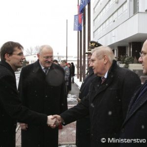 Návšteva prezidenta na ministerstve