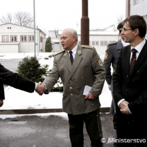 Návšteva prezidenta na ministerstve