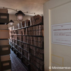 priestory Vojenského archívu - CR v Trnave
