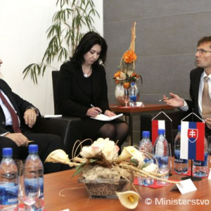 bilaterálne rokovanie ministra Galka s egyptským veľvyslancom