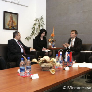 bilaterálne rokovanie ministra Galka s egyptským veľvyslancom
