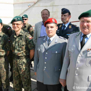 Vojaci štyroch armád na oslavách v Nitre a na Mariánskej hore v Levoči