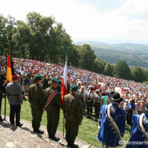 Vojaci štyroch armád na oslavách v Nitre a na Mariánskej hore v Levoči