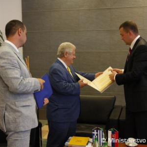 Minister Baška prijal gréckeho veľvyslanca