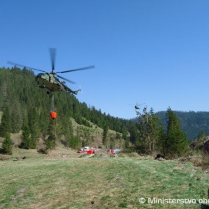 Prešovské vrtuľníky opäť bojovali s ohňom