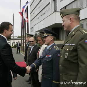 Minister sa stretol s novovymenovaným ministrom obrany ČR