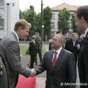 Minister sa stretol s novovymenovaným ministrom obrany ČR
