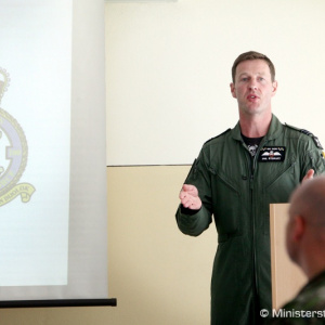 P. Gajdoš: V rámci cvičenia Slovak Hawk si piloti zvyšujú bojovú kvalifikáciu aj komunikáciu v operačnom jazyku