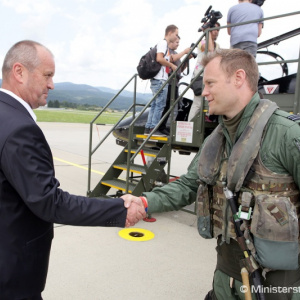 P. Gajdoš: V rámci cvičenia Slovak Hawk si piloti zvyšujú bojovú kvalifikáciu aj komunikáciu v operačnom jazyku