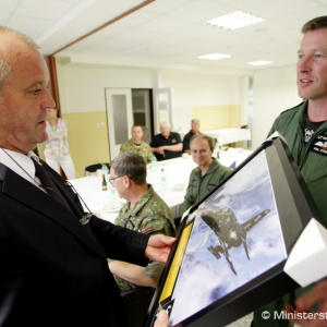 P. Gajdoš: V rámci cvičenia Slovak Hawk si piloti zvyšujú bojovú kvalifikáciu aj komunikáciu v operačnom jazyku