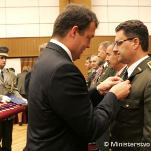 Oslavy 65. výročia SNP a Dňa ústavy SR na ministerstve obrany