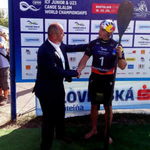 Jakub Grigar z VŠC Dukla Banská Bystrica obhájil titul majstra sveta v K1 do 23 rokov