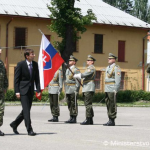 Odovzdanie velenia Síl výcviku a podpory v Trenčíne