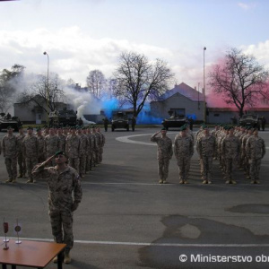 Slávnostná rozlúčka s príslušníkmi strážnej jednotky