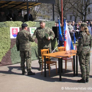 Slávnostná rozlúčka s príslušníkmi strážnej jednotky