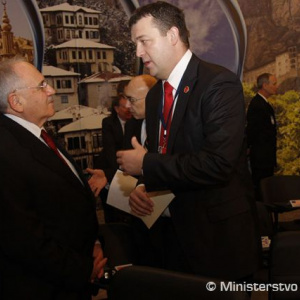 Minister obrany SR Jaroslav Baška a turecký minister obrany Mehmet Vecdi Gönül