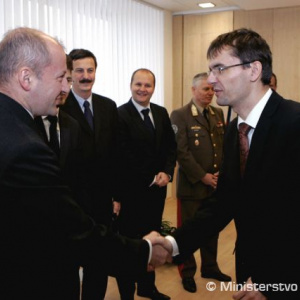Minister obrany SR Ľubomír Galko sa stretol so štátnym tajomníkom ministerstva obrany Maďarskej republiky Istvánom Simicskóm