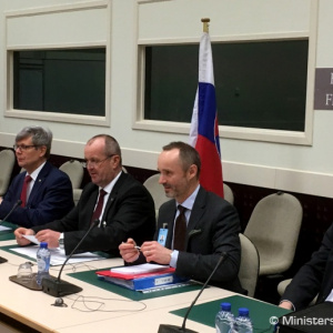Minister Gajdoš rokoval v Bruseli s lotyšským kolegom Bergmanisom