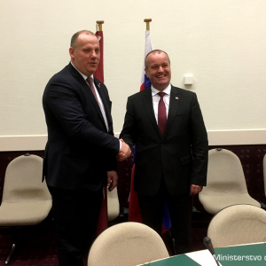 Minister Gajdoš rokoval v Bruseli s lotyšským kolegom Bergmanisom
