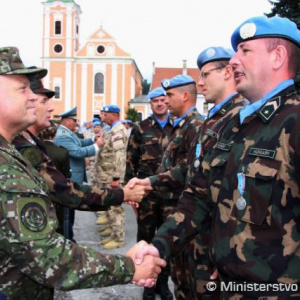 Príslušníci ozbrojených síl SR zo štyroch misií si prevzali medaily