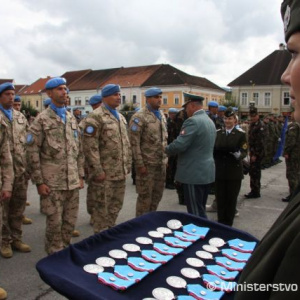 Príslušníci ozbrojených síl SR zo štyroch misií si prevzali medaily