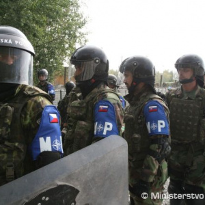 Odchod na cvičenie Čierny medveď 2010