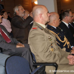 Na vernisáži aj prednáške sa zúčastnili predstavitelia vojenského diplomatického zboru