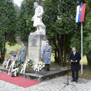 Príhovor ministra počas slávnostného aktu